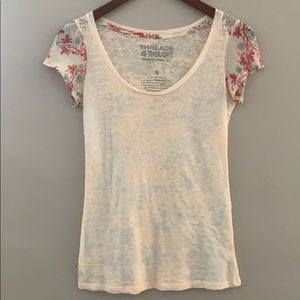 Threads 4 Thought Organic burnout tee